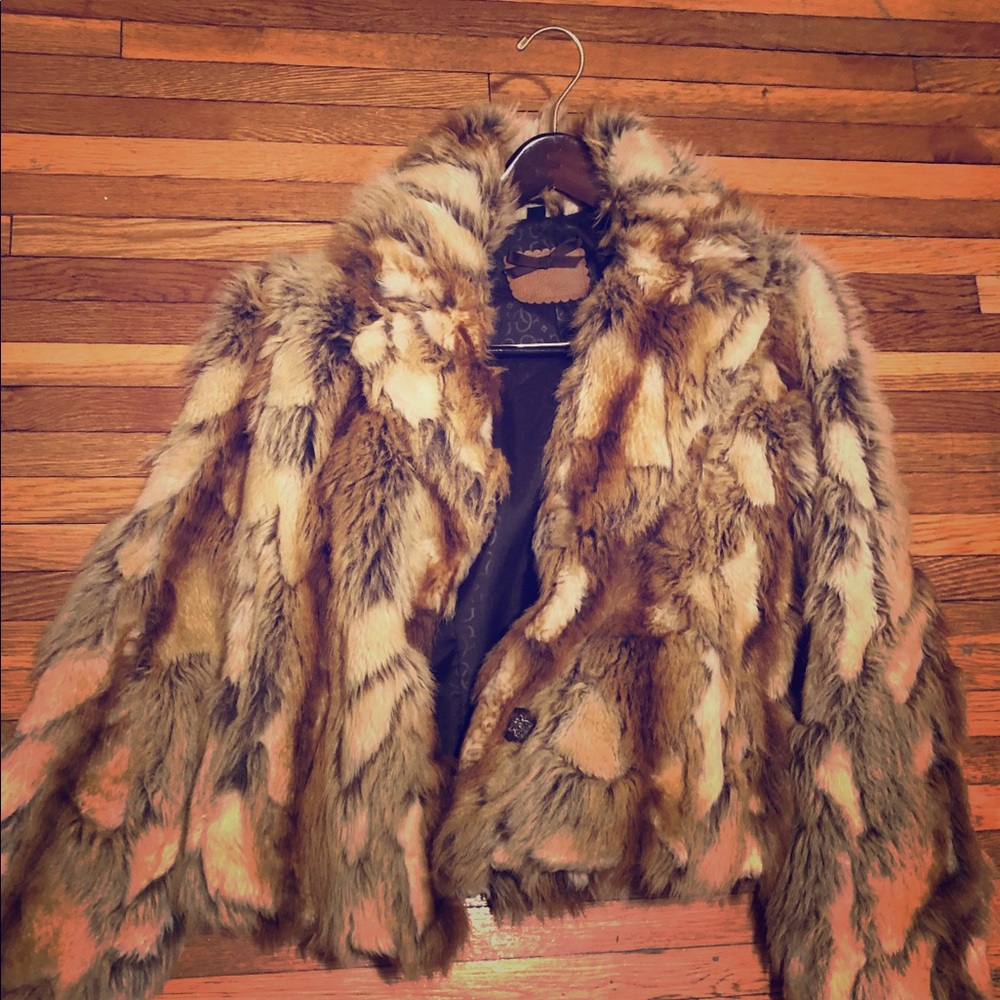 Vintage Faux Fur Jacket